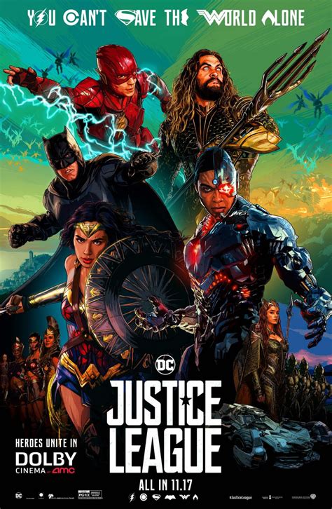电影海报欣赏：正义联盟 Justice League - 设计之家