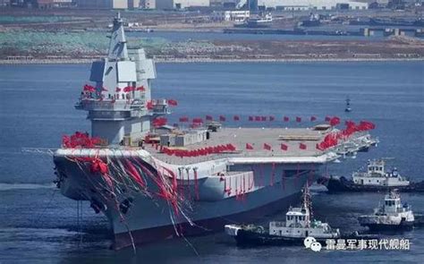 中国第三艘航母下水！胡锡进：三个脚印连起来看未来中国海军_凤凰网资讯_凤凰网