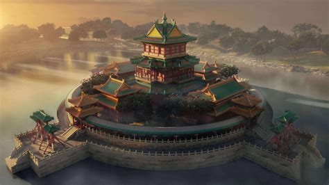 圆明园3D复原图：图三模仿的东海龙宫，最后一张让人唏嘘不已！