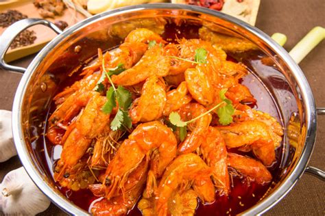 王婆大虾,中国菜系,食品餐饮,摄影,汇图网www.huitu.com