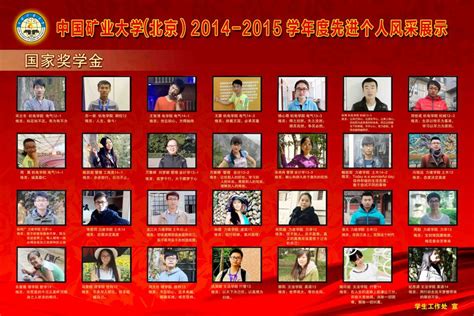 中国矿业大学（北京）2014-2015学年度先进个人风采展示-中国矿业大学（北京）学生工作处