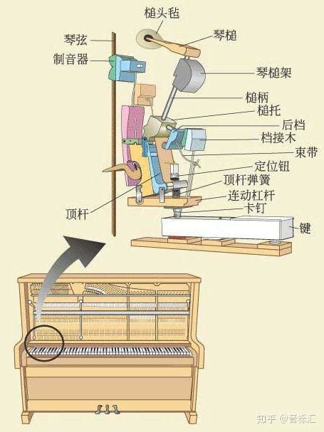 钢琴主要有那些构造组成-钢琴知识-资讯中心_北京柏通乐器