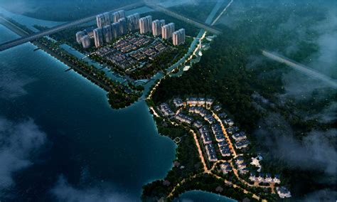 金地杭州萧山项目方案二居住建筑设计效果图