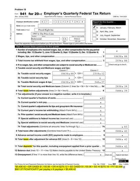 Draft of Revised Form 941 Released by IRS - Includes FFCRA and CARES ...