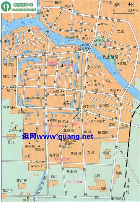 亳州地图(2)|亳州地图(2)全图高清版大图片|旅途风景图片网|www.visacits.com