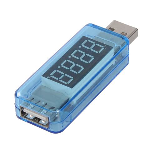 USB电压电流显示充电器表头充电检测显示仪器电流显示器接口测试-淘宝网