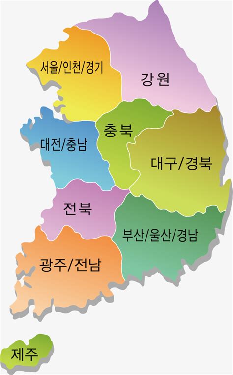韩国地图_图片_互动百科