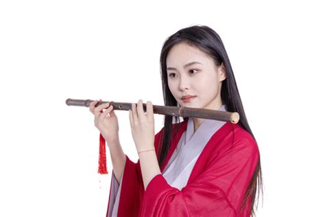 吹箫图图片