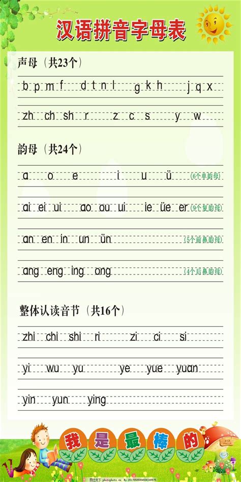 汉语拼音字母表大全- _汇潮装饰网