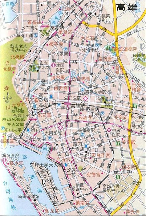 高雄地图 - 图片 - 艺龙旅游指南