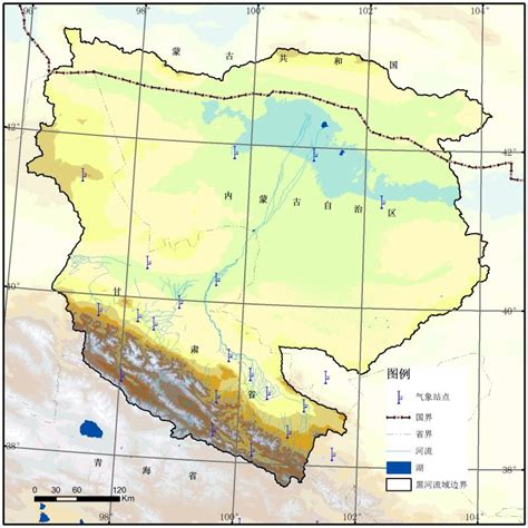 黑河流域生态水文综合地图集：黑河流域土地覆被图 - 国家冰川冻土沙漠科学数据中心