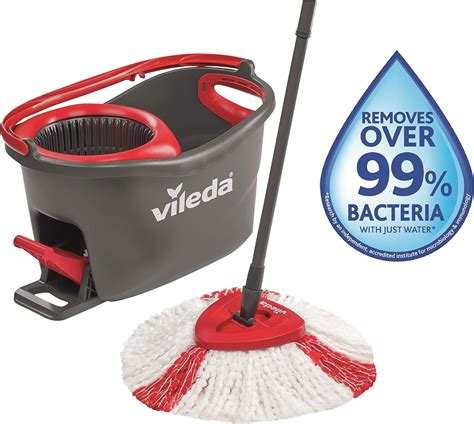 Vileda easywring & clean mop reserve 134302 | Conrad.nl