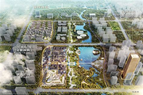 淄博CBD中央活力区 | 罗朗景观 - 景观网