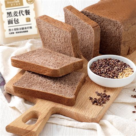 面包新语 黑麦代餐面包 全麦粗粮吐司切片420g*2箱 - 丽维家官方商城