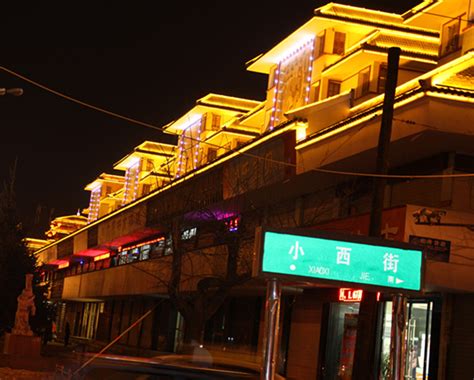 酒泉市肃州区点式楼亮化 - 广东鸿麟照明科技有限公司