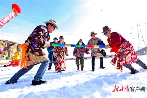 肃南文殊山第四届冰雪旅游文化艺术节启幕