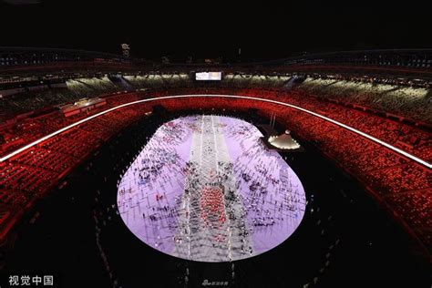 现场瞬间！2021年07月23日东京奥运会在新国立竞技场举行开幕式(组图)_白雪_新浪博客