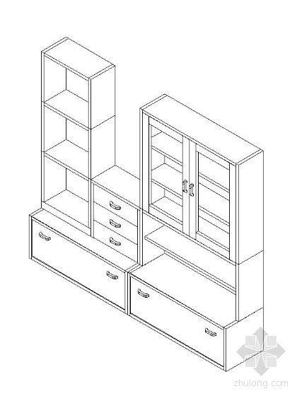 原创柜子CAD图库，柜子CAD图纸下载 - 易图网
