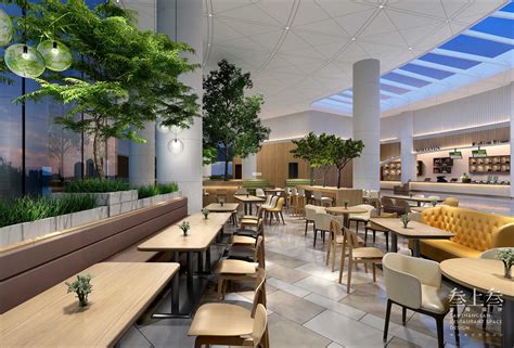 某500强企业 武汉基地W8-1餐厅-团餐食堂-叁上叁空间设计