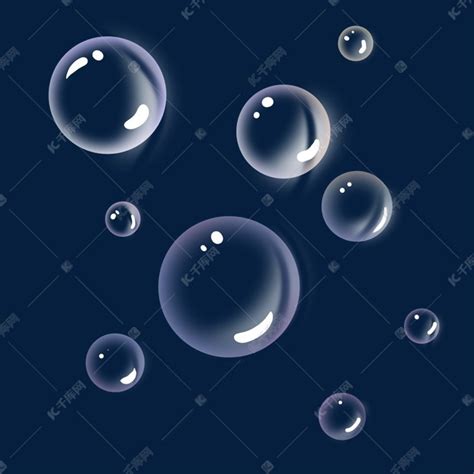 透明深海气泡元素素材下载-正版素材401557599-摄图网