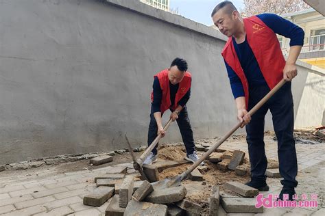 潍城南关街道：志愿服务进社区 文明创建动起来_图说_中国山东网