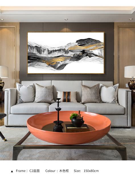 沙发三联画现代简约,客厅最好的风水三联画,今年最流行的三联画_大山谷图库