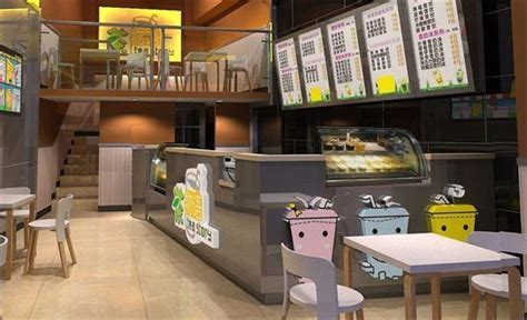 新中式风格奶茶店设计|空间|酒店餐饮设计|璇璇很酷_原创作品-站酷ZCOOL