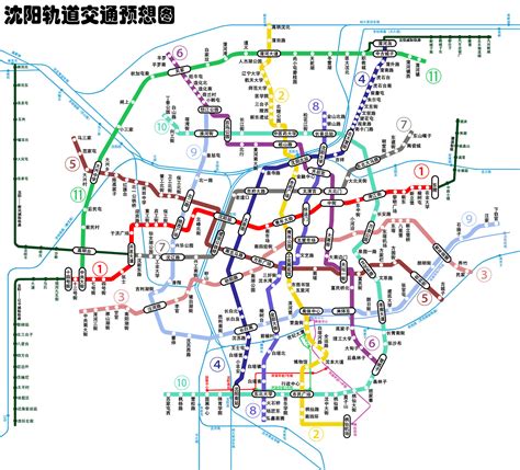 沈阳地铁2020年最新规划线路图_地铁资讯_房产资讯 - 房小二网