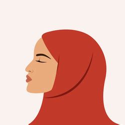 Hijab Profile Vector Images (over 460)