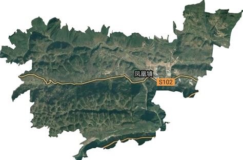 潮州凤凰镇旅游手绘地图_嘿呀是隔壁李叔叔-站酷ZCOOL