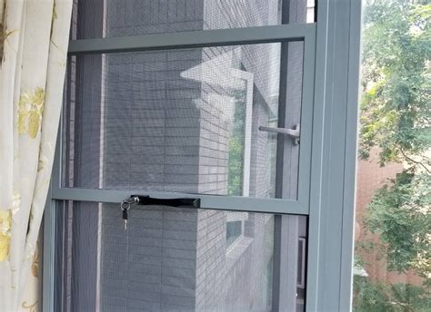 雅美门窗厂定制各种 隐形纱窗 防护一体纱窗 金刚网纱窗 平开纱窗-阿里巴巴