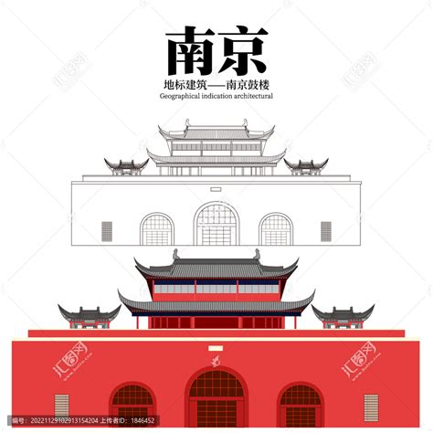 南京鼓楼,建筑园林,设计素材,设计模板,汇图网www.huitu.com