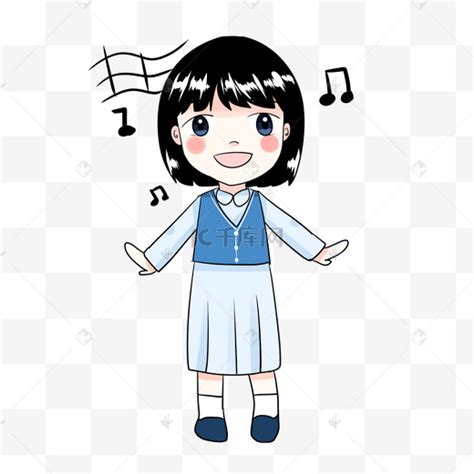 儿童歌唱培训班插画素材免费下载 - 觅知网