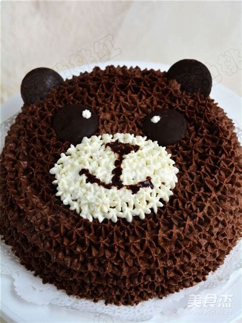 【图文】泰迪熊蛋糕的做法_泰迪熊蛋糕的家常做法_泰迪熊蛋糕怎么做好吃_做法步骤,视频_超萌----泰迪熊蛋糕-美食天下