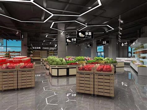超市设计-菜市场改造设计-农贸综合体设计-办公酒店餐饮设计-山东北川设计