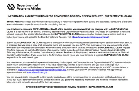 Top 7 Questions About VA Form 20-0995 for a Claim Review