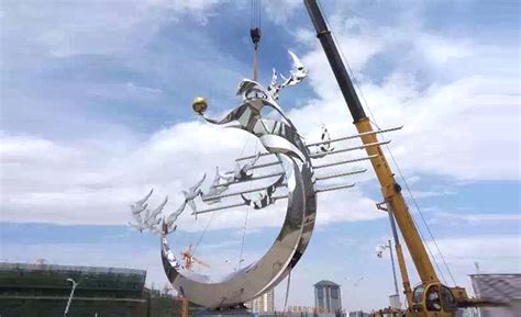 武威人民医院主雕塑-西安云行大川雕塑景观工程有限公司
