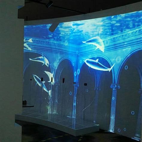 沉浸式投影餐厅互动内容沉浸式全息餐厅数字化展厅光影艺术空间