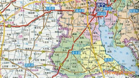 济宁市地图 - 济宁市卫星地图 - 济宁市高清航拍地图