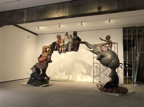 大型雕塑展布展阶段|纯艺术|雕塑|北京京美视觉3D画 - 原创作品 - 站酷 (ZCOOL)