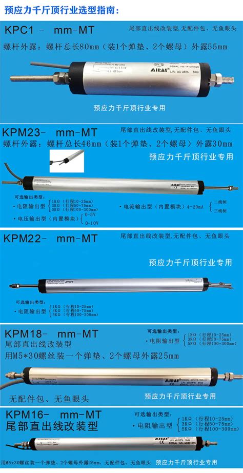 KPM25-300直线位移传感器预应力千斤顶用微型铰接式电子尺位移计-阿里巴巴