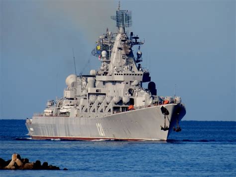 俄罗斯“莫斯科”号导弹巡洋舰沉没