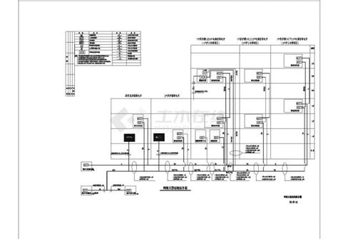 随州弱电系统CAD电气设计完整图_电气设计_土木在线