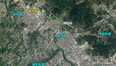 祝福广东人，揭秘揭惠（揭阳—惠来）铁路站点与线路与高清规划图_普宁市