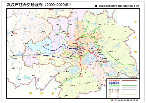 武汉地铁规划图（2020年）_交通地图库_地图窝