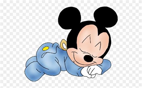 Download Mickey Mouse Disney Clipart - Baby Mickey Mouse Sleeping - Png ...