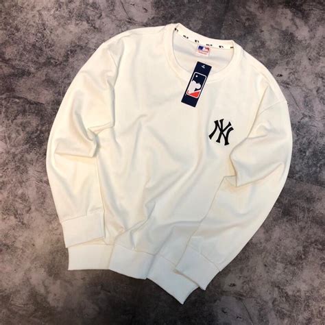 New Era纽亦华2023夏季新款MLB短袖T恤男女NY做旧印花潮_虎窝淘