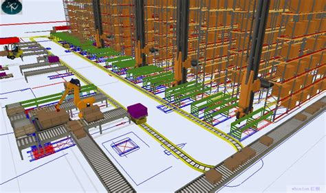 虚拟仿真实训室系统 — 仓储物流与立体仓库虚拟仿真