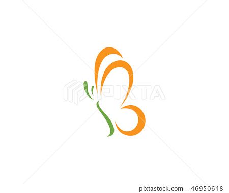 Vector - Butterfly conceptual simple, colorful ico - Stock Illustration ...