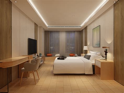 现代酒店客房|空间|家装设计|筑美空间设计 - 原创作品 - 站酷 (ZCOOL)